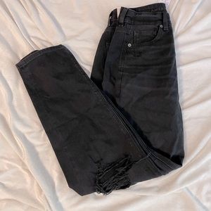 American eagle, black wide leg jeans never worn